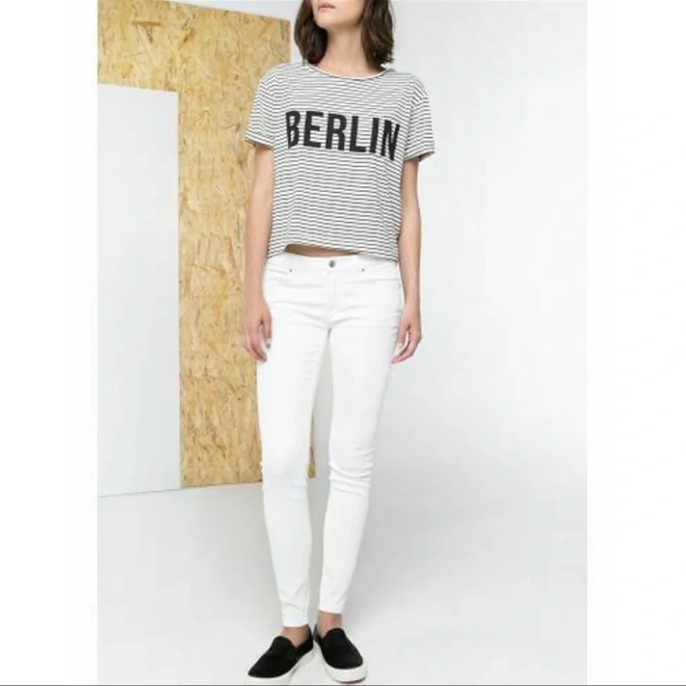 Mango White Jeans - Picture 1 of 8